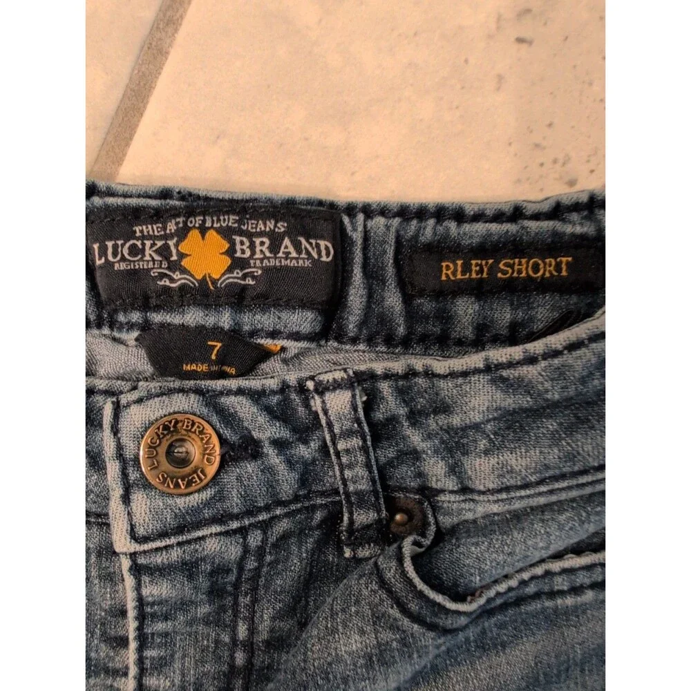 Lucky Brand Jean Shorts Girls Size 7
